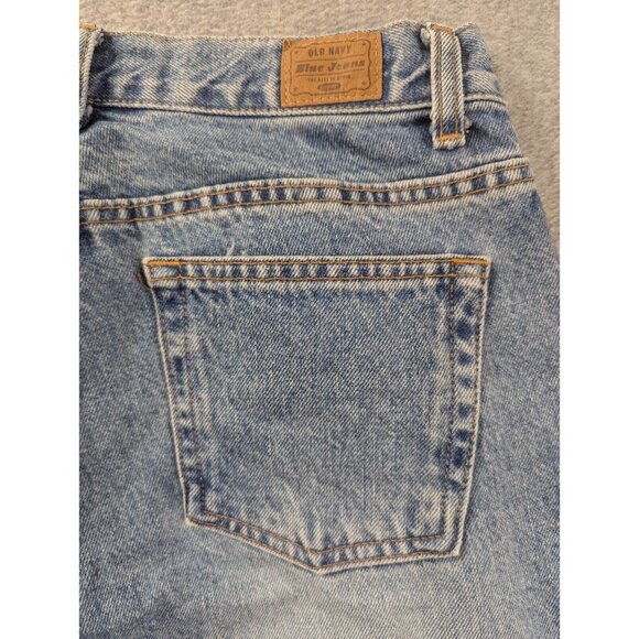 Old Navy Jeans Womens Size 8 Blue Bootcut Just Below Waist 100% Cotton - Picture 9 of 14